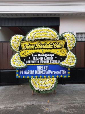 Papan Bunga Duka di Indrapuri
