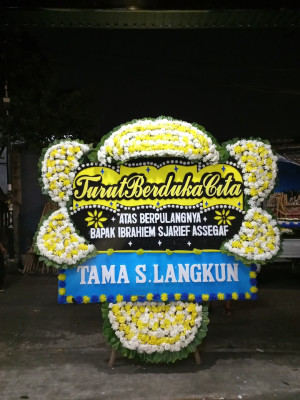 Papan Bunga Duka di Indrapuri