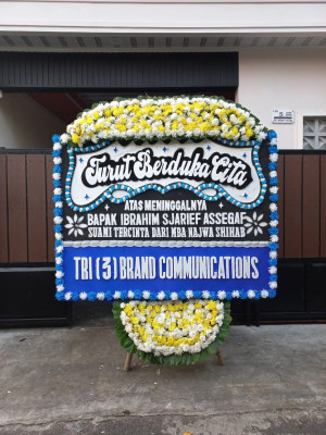 Papan Bunga Duka di Indrapuri